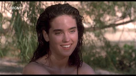 Jennifer Connelly Breasts, Butt Scene in The Hot Spot